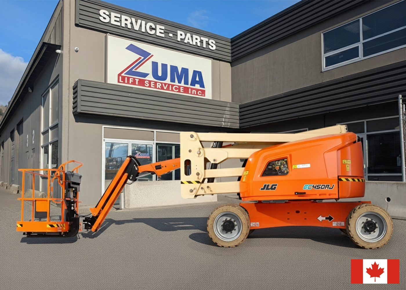 Buy New 2026 JLG EC450AJ Boom Lift – 51 ft Height | For Sale